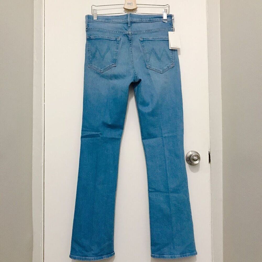 NWT! Mother The Outsider Sneak wide leg Jean In Going Dutch size 31 - Picture 6 of 9